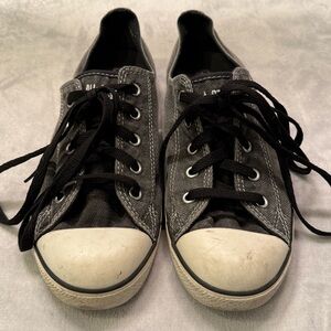 Converse All Star Sneakers - Grey Denim - 9
